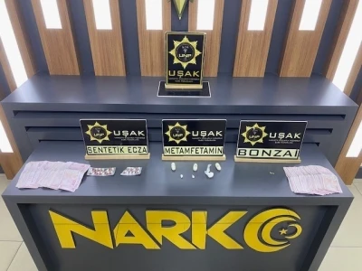 Uşak’ta motosiklette uyuşturucu bulundu: 1 tutuklama
