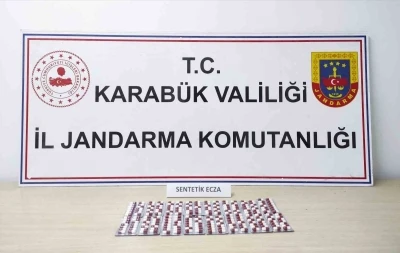 Uyuşturucu operasyonunda 224 adet sentetik hap ele geçirildi
