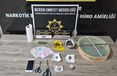 Uyuşturucu taciri yakalanıp tutuklandı
