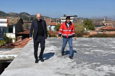 &Uuml;z&uuml;ml&uuml; Mahallesi Kapalı D&uuml;ğ&uuml;n Salonu yenileniyor
