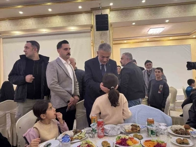 Vali Akkoyun, gazi ve şehit aileleriyle iftarda buluştu
