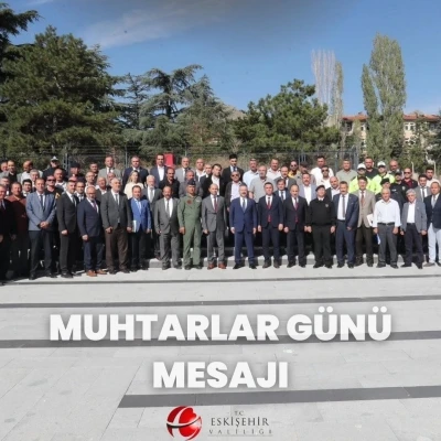 Vali Aksoy muhtarların Muhtarlar Günü’nü kutladı
