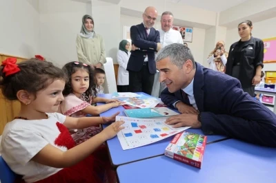 Vali Aktaş, Yaz Kur&rsquo;an Kursu &ouml;ğrencileriyle buluştu
