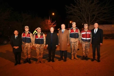 Vali Aydoğdu&rsquo;dan Mehmet&ccedil;iğe moral ziyareti
