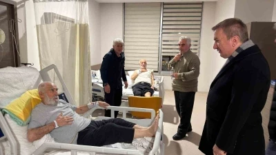 Vali Aydoğdu&rsquo;dan Meng&uuml;cek Gazi Eğitim ve Araştırma Hastanesi&rsquo;ne ziyaret
