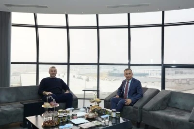 Vali &Ccedil;eber&rsquo;den Antepsan Kuruyemiş&rsquo;e Ziyaret