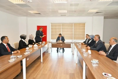 Vali Çiftçi’ye TSE brifingi
