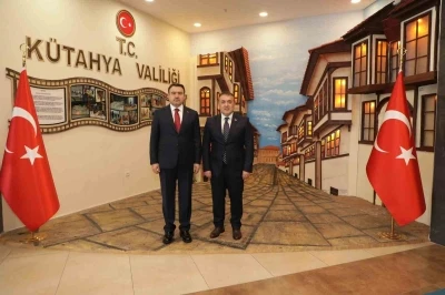 Vali Faik Oktay S&ouml;zer ikili temaslarda bulundu
