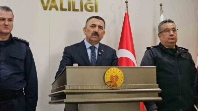 Vali Hacıbektaşoğlu, 2025 yılı g&uuml;venlik ve asayiş istatistiklerini paylaştı
