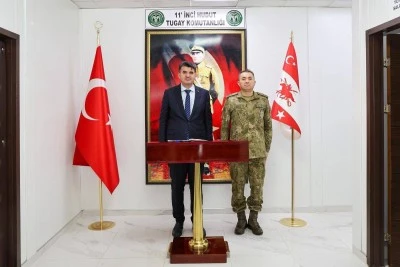 Vali Kalaylı&rsquo;dan 11. Hudut Tugay Komutanlığı&rsquo;na Ziyaret