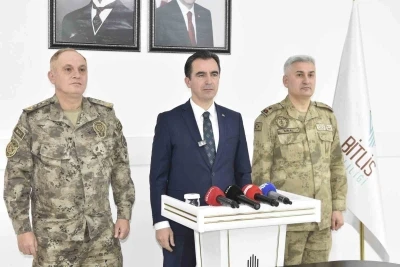 Vali Karakaya, 2025 yılında Bitlis&rsquo;te yaşanan asayiş olaylarını değerlendirildi
