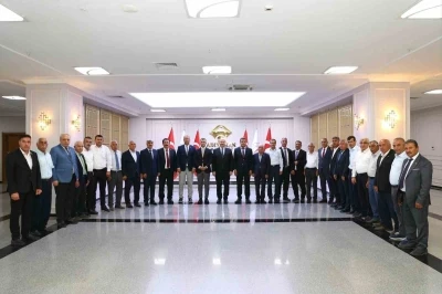 Vali K&uuml;&ccedil;&uuml;k, kırsala y&ouml;nelik yatırımları değerlendirdi
