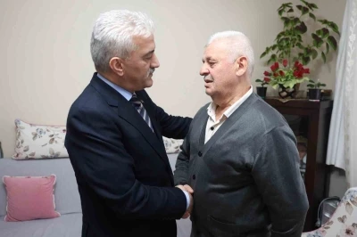 Vali Mehmet Makas&rsquo;ın ilk ziyareti şehit polis memurunun ailesine
