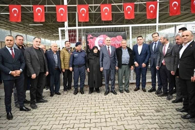 Vali Özkan, şehit aileleri ve gazilerle buluştu
