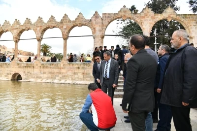Vali Şıldak Balıklıg&ouml;l&rsquo;de incelemelerde bulundu
