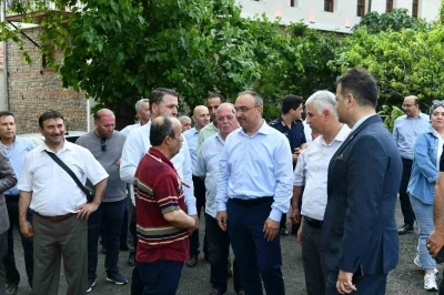 Vali Soyt&uuml;rk, U&ccedil;makdere&rsquo;de turizm ve tarih yatırımlarını inceledi
