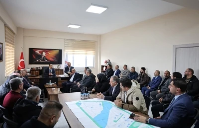 Vali Taşolar, Organize Sanayi B&ouml;lgesi&rsquo;nde yatırımcılarla buluştu

