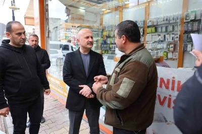 Vali Varol&rsquo;dan esnafa ziyaret
