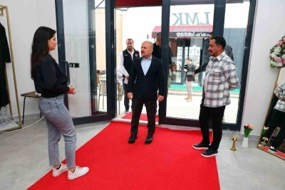Vali Varol, esnaflarla bir araya geldi