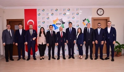 Vali Varol ile Aydın sanayisinin g&uuml;ndemi masaya yatırıldı
