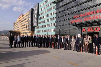 Vali Varol, Şehir Hastanesi&rsquo;nde incelemelerde bulundu
