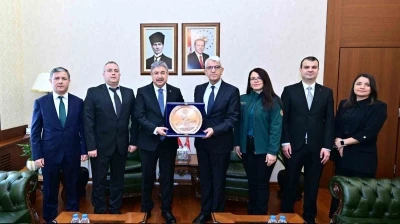 Vali Yılmaz&rsquo;a &rsquo;26 Ocak D&uuml;nya G&uuml;mr&uuml;k G&uuml;n&uuml;&rsquo; ziyareti
