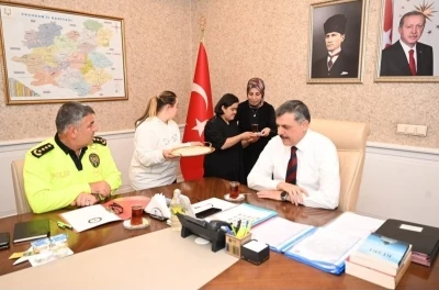 Valiliğin gülleri göreve başladı
