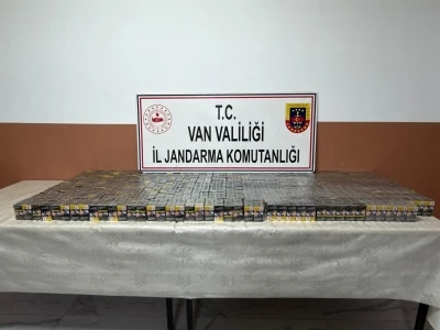 Van&rsquo;da bin 510 adet ka&ccedil;ak sigara ele ge&ccedil;irildi
