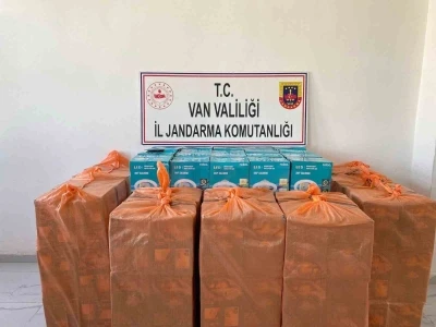 Van’da gümrük kaçağı malzeme ele geçirildi
