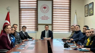 Van&rsquo;da inci kefali av yasağı &ouml;ncesi komisyon toplantısı yapıldı
