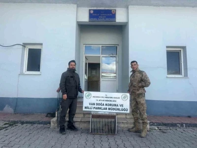 Van’da kafes avcısına 29 bin 140 lira  caza
