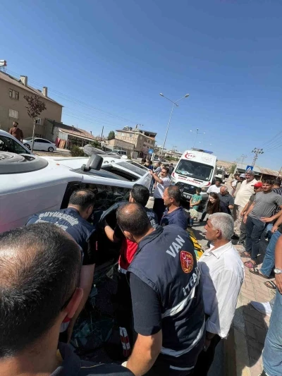Van’da trafik kazası: 1 yaralı
