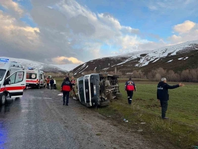 Van&rsquo;da trafik kazası: 11 yaralı
