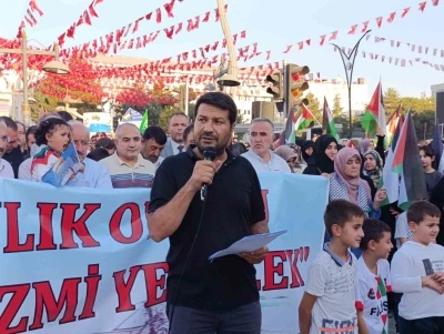 Van’daki STK’lardan Küresel Sumud Filosu’na destek
