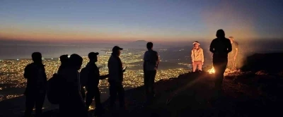 Van Gölü’ne dikkat çekmek için Erek Dağı’na tırmandılar
