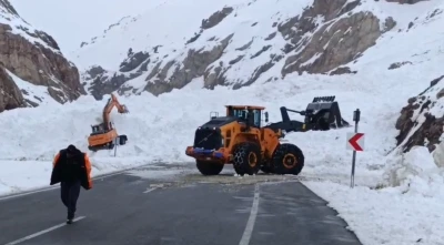 Van-Hakkari karayolunda &ccedil;ığ: &Ccedil;ok sayıda ara&ccedil; mahsur kaldı
