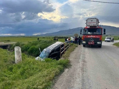 Van&rsquo;ın Muradiye il&ccedil;esinde trafik kazası: 1 yaralı
