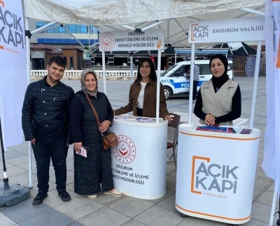 Vatandaşa &quot;Açık Kapı&quot; projesini anlattılar
