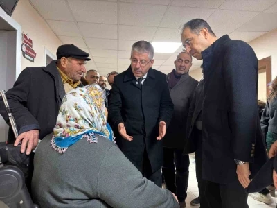 Vekil &Ccedil;opuroğlu, İncesu&rsquo;daki sağlık hizmetlerini inceledi
