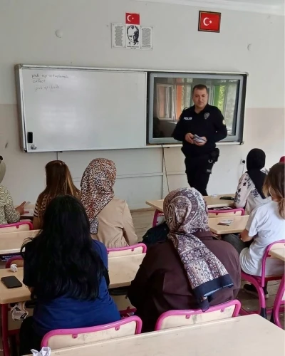 Velilere dolandırıcılık ve KADES bilgilendirmesi
