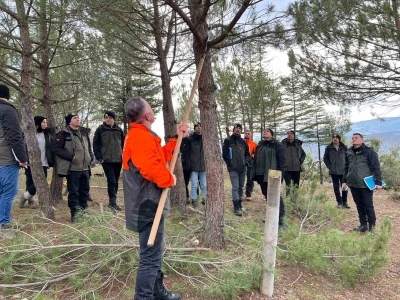 Vezirk&ouml;pr&uuml;&rsquo;de işletme şefi adaylarına silvik&uuml;lt&uuml;r eğitimi
