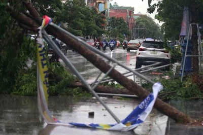 Vietnam’ı vuran Kajiki Tayfunu’nda 3 kişi hayatını kaybetti
