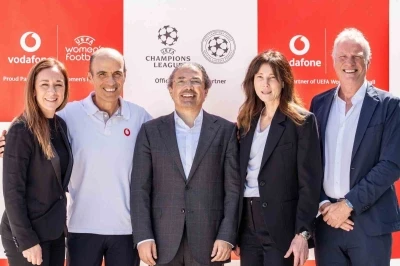Vodafone, Şampiyonlar Ligi ve UEFA kadın futbolunun sponsoru oldu
