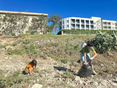Yabancı uyruklu kadınlardan örnek temizlik etkinliği
