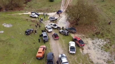 Yağmur ve &ccedil;amur off-road tutkunlarını durduramadı
