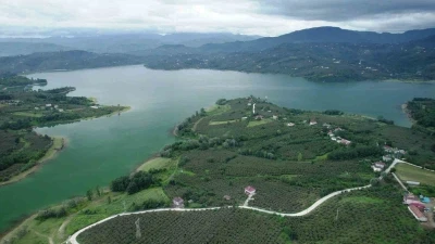 Yağmurlar Samsun&rsquo;a i&ccedil;me suyu sağlayan barajları doldurup taşırdı
