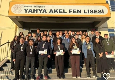 Yahya Akel Fen Lisesi &ouml;ğrencileri Matematik Olimpiyatlarında d&uuml;nya birincisi oldu

