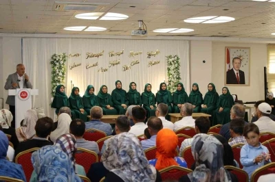 Yahyalı’da 12 hafız için gurur günü
