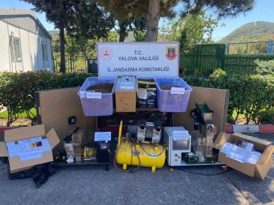 Yalova’da kaçak tütün operasyonunda 1 tutuklama
