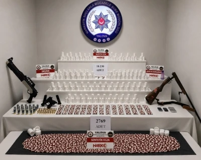 Yalova merkezli 4 ilde uyuşturucu operasyonu: 22 tutuklama
